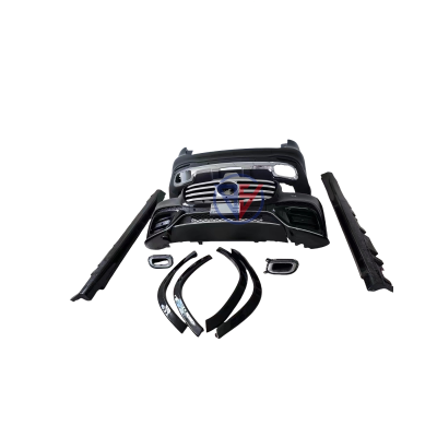 2024 model Mercedes-Benz GLS 167 front and rear bumpers