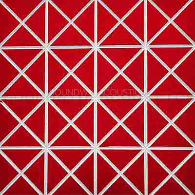 ASTM‑E84 Class A Duplex Carved Acoustic Panel Polyester Fiber Decorative Wall Board for Studio