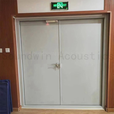 Soundproof Door‑One Frame Two Door Sashes Series, Custom Acoustic Interior Door