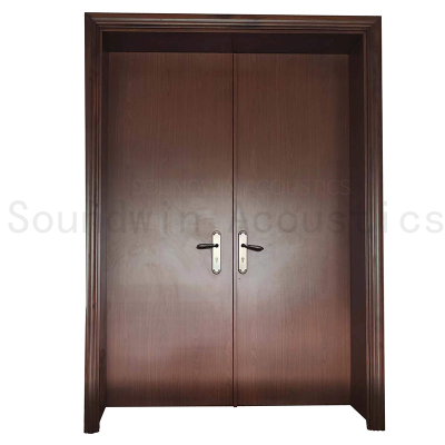  One‑Frame Two‑Sash Soundproof Door, High‑Density Noise Isolation Door