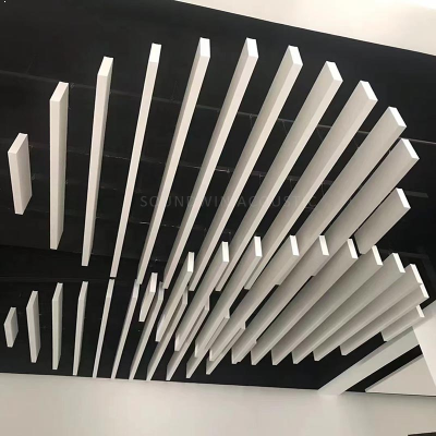 Rectangular Polyester Fiber Acoustic Ceiling