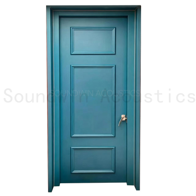 Soundproof Door‑One Frame Two Door Sashes Series, High‑Performance Noise‑Insulating Acoustic Door for Recording Studio, Hotel & Office