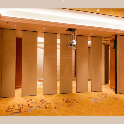 Diviseur de chambre Mobile accroché par dessus avec Structure en Aluminium pour l’hôtel