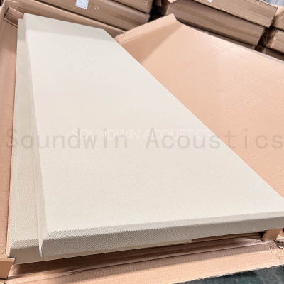Decorative Fabric Acoustic Wall Panels Sound Insulation Echo Elimination Acoustic Foam Panels For Wedding Banquet Hall