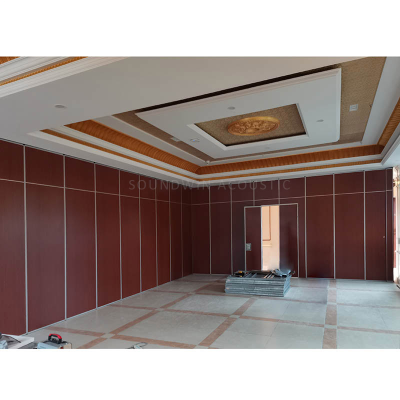 Manual Aluminium Frame Folding Divider For Multifunctional Hall 