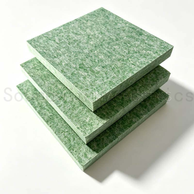 100% Polyester Fiber Sound Absorbing Panel, Wall and Ceiling Cladding
