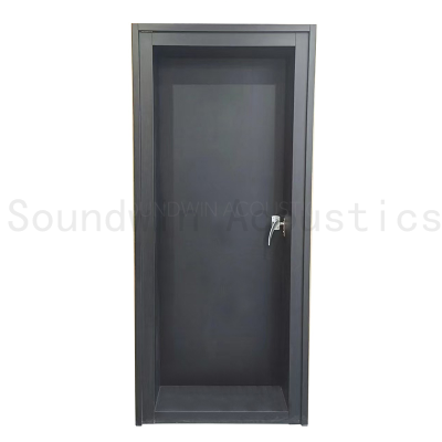 One Frame Two Door Sashes Soundproof Door Series, Fire‑Resistant Acoustic Door for Hospital, Hotel and Studio Use