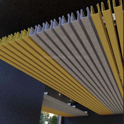 Tube Polyester Fiber Acoustic Ceiling