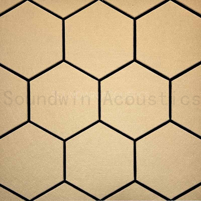 Duplex Carved Polyester Fiber Acoustic Panel 3D Pattern Decorative Wall Panel for Home Theater Office