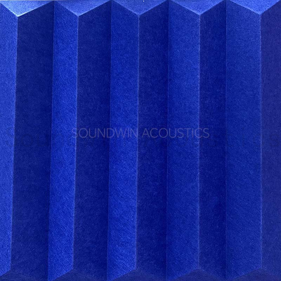  PET 3D Polyester Fiber Decorative Acoustic Panels Sound Absorbing Wall Panels For Hotel Lobby Office Interior Decoration